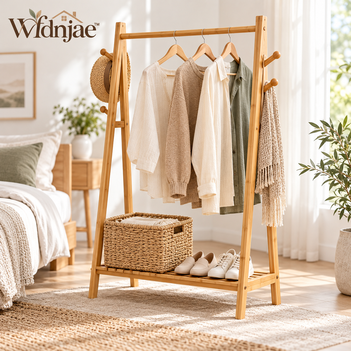 Wfdnjae™ Luma Linen-Look Lidded Storage Bins — Set of 3