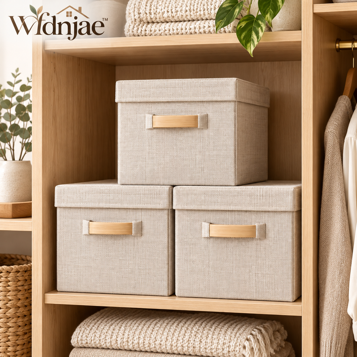 Wfdnjae™ Norr Bamboo Garment Rack with Shoe Shelf