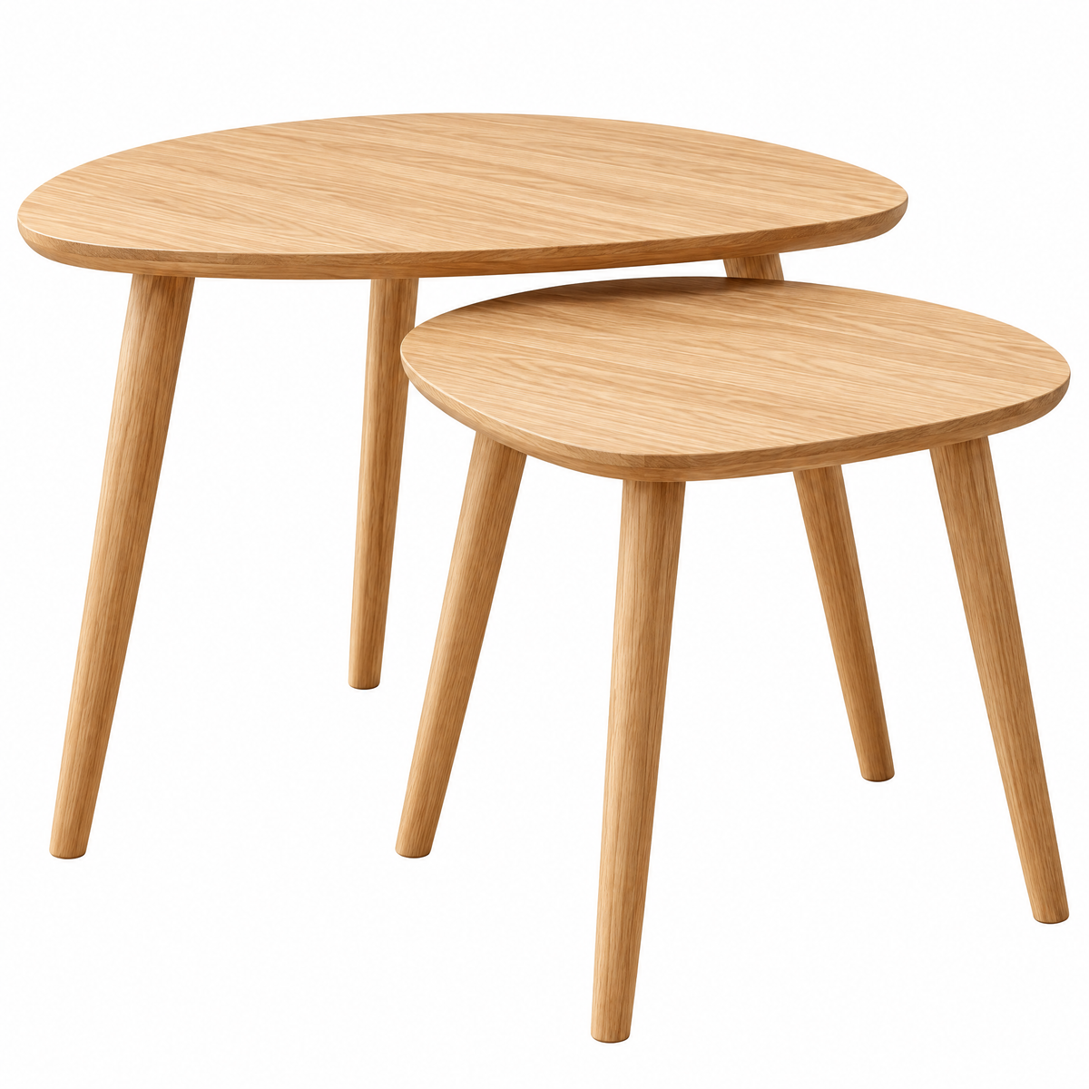 Wfdnjae™ Sora Light Oak Nesting Side Tables — Set of 2 — detail view 2