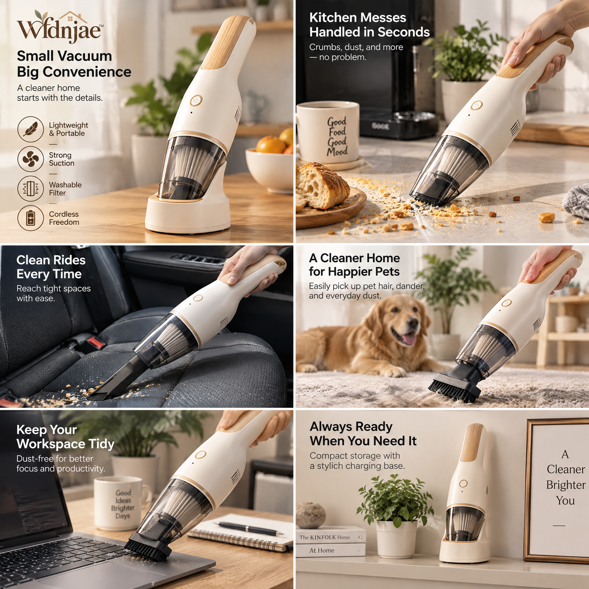 Wfdnjae™ Freja Folding Bamboo Laundry Hamper — detail view 2